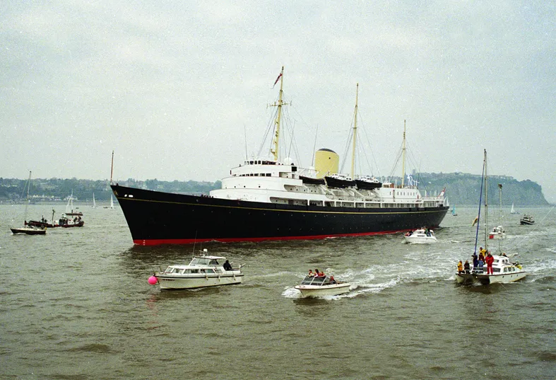 The Royal Yacht Britannia